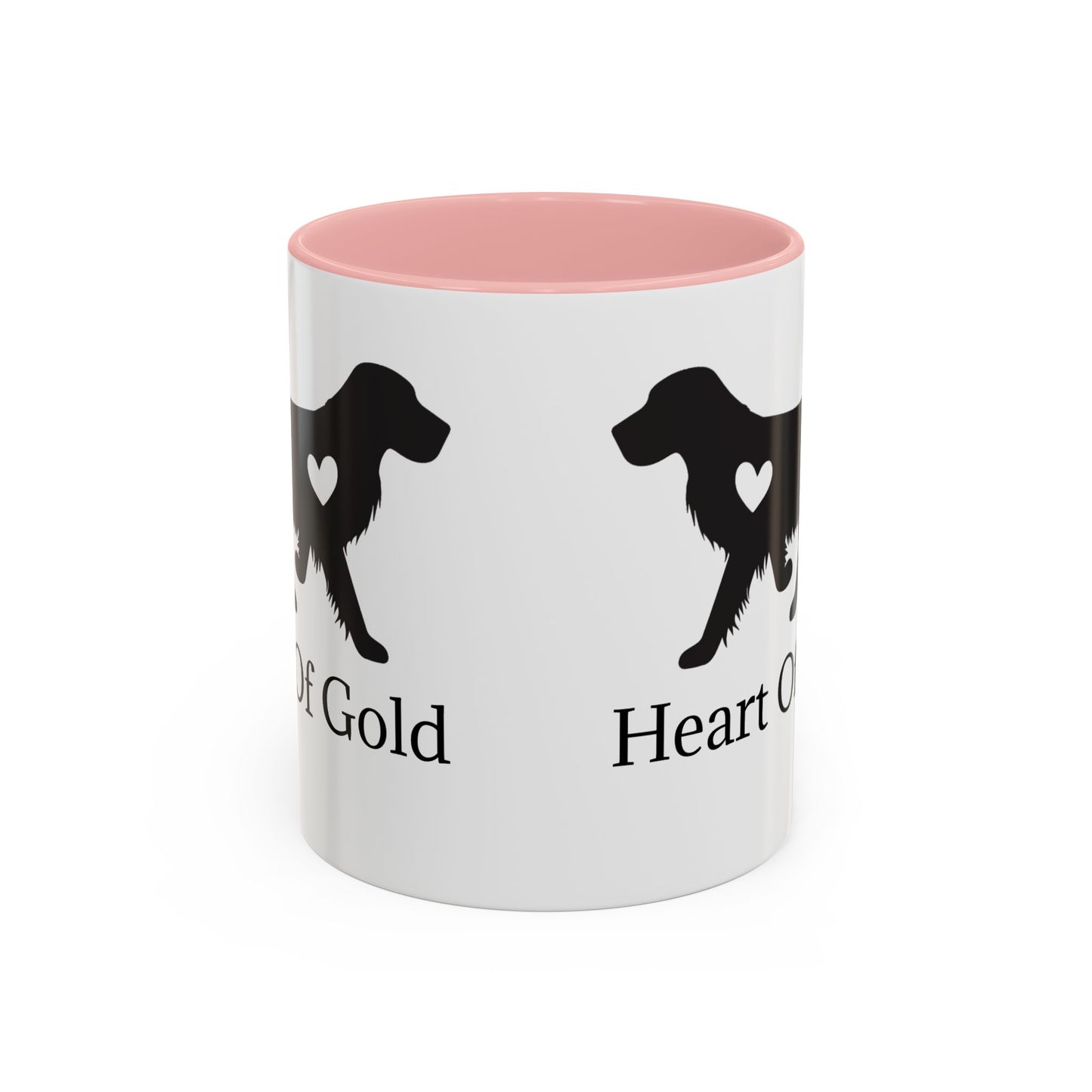 Heart Of Gold 2-Tone Coffee Mug