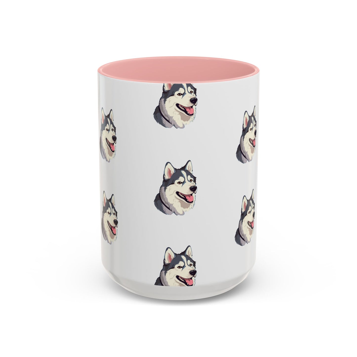 Malamute Head 2-Tone Coffee Mug