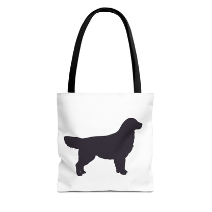 Golden Silhouette Tote Bag
