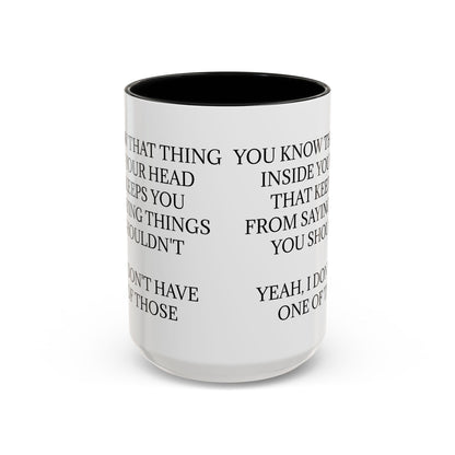 No Filter 2-Tone Coffee Mug