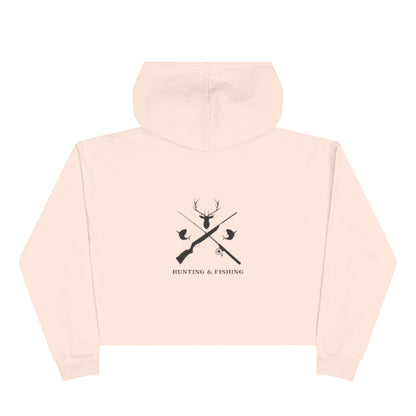 Hunting/Fishing Women's Crop Hoodie