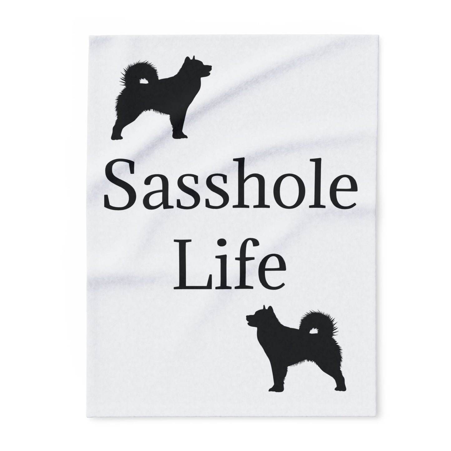 Sasshole Life Arctic Fleece Blanket