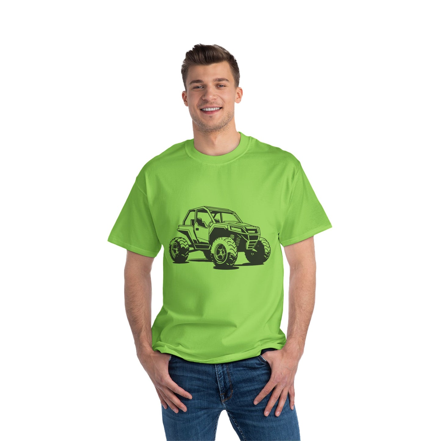Off The Beaten Path Side By Side Men's Short-Sleeve Crewneck Tee