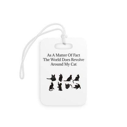 Matter Of Fact Cat Luggage Tag