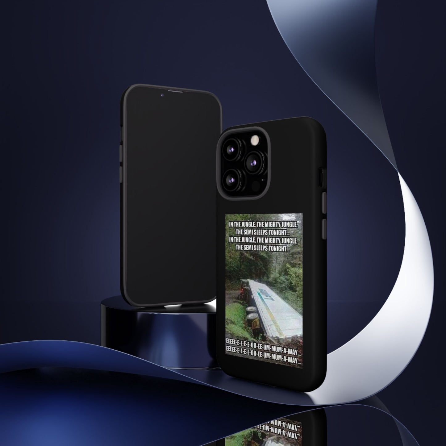Semi Sleeps iPhone Case