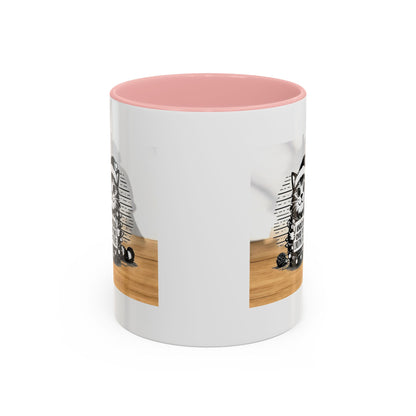 Naughty Cat 2-Tone Coffee Mug