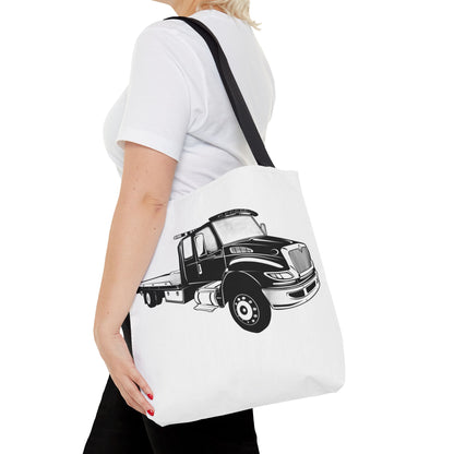 Flatbed Tow Truck Tote Bag