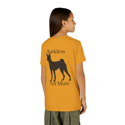 Barkless Not Mute Youth Unisex Short Sleeve Crewneck Tee