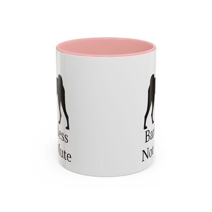 Barkless Not Mute 2-Tone Coffee Mug