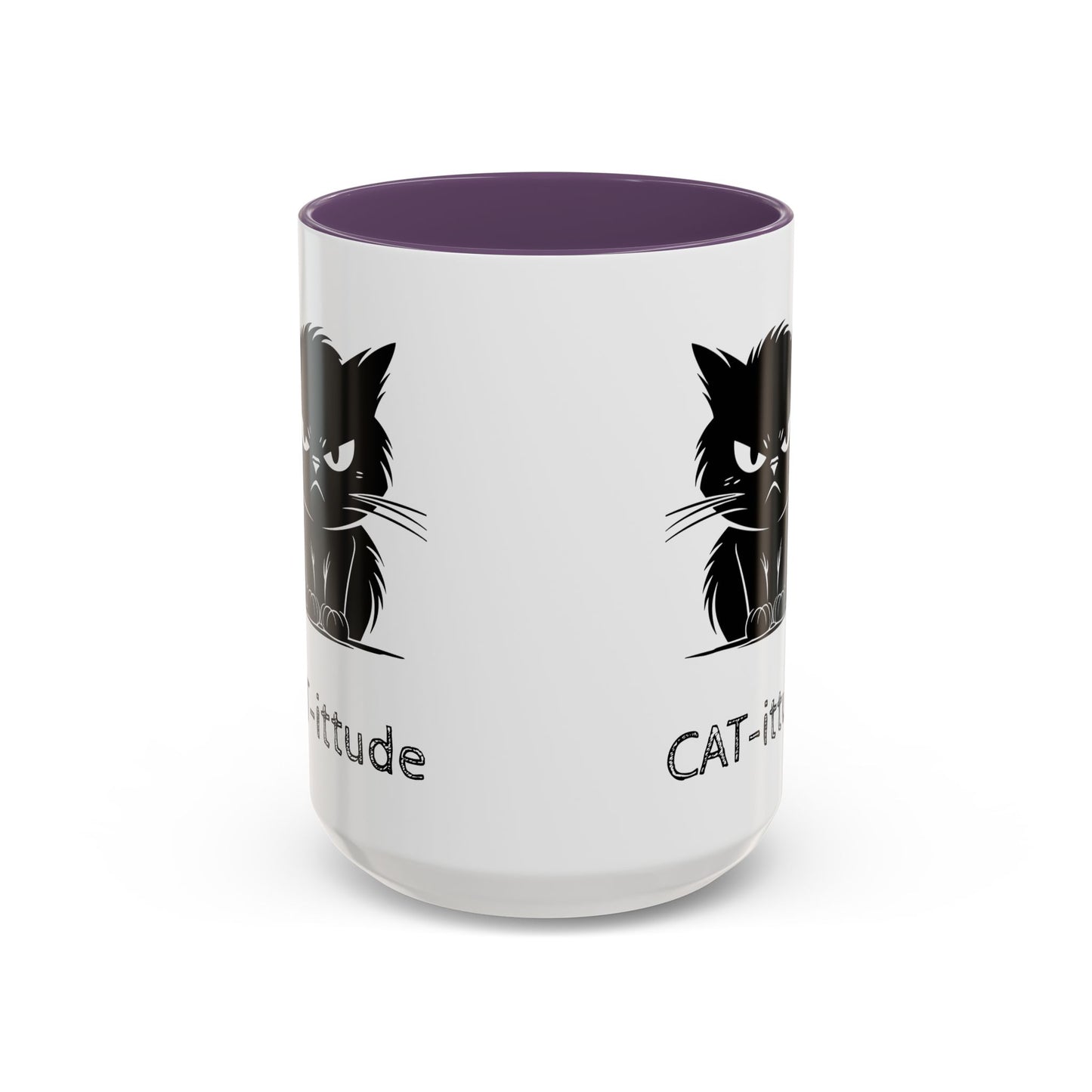 CAT-ittude 2-Tone Coffee Mug