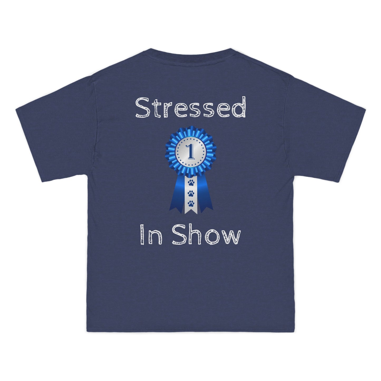 Stressed In Show Men's Short-Sleeve Crewneck Tee
