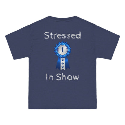 Stressed In Show Men's Short-Sleeve Crewneck Tee