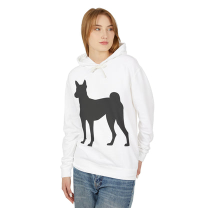 Basenji Silhouette Unisex Lightweight Hoodie