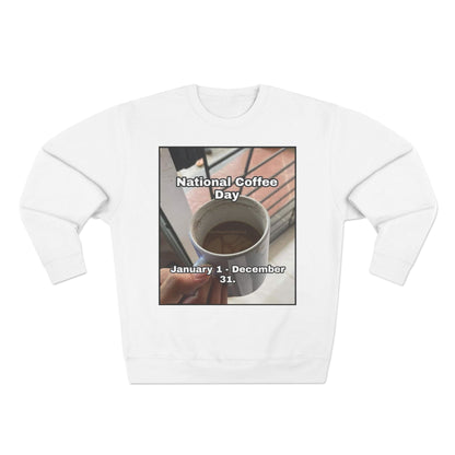 National Coffee Day Unisex Crewneck Sweatshirt