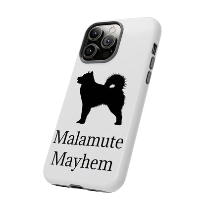 Malamute Mayhem iPhone Case