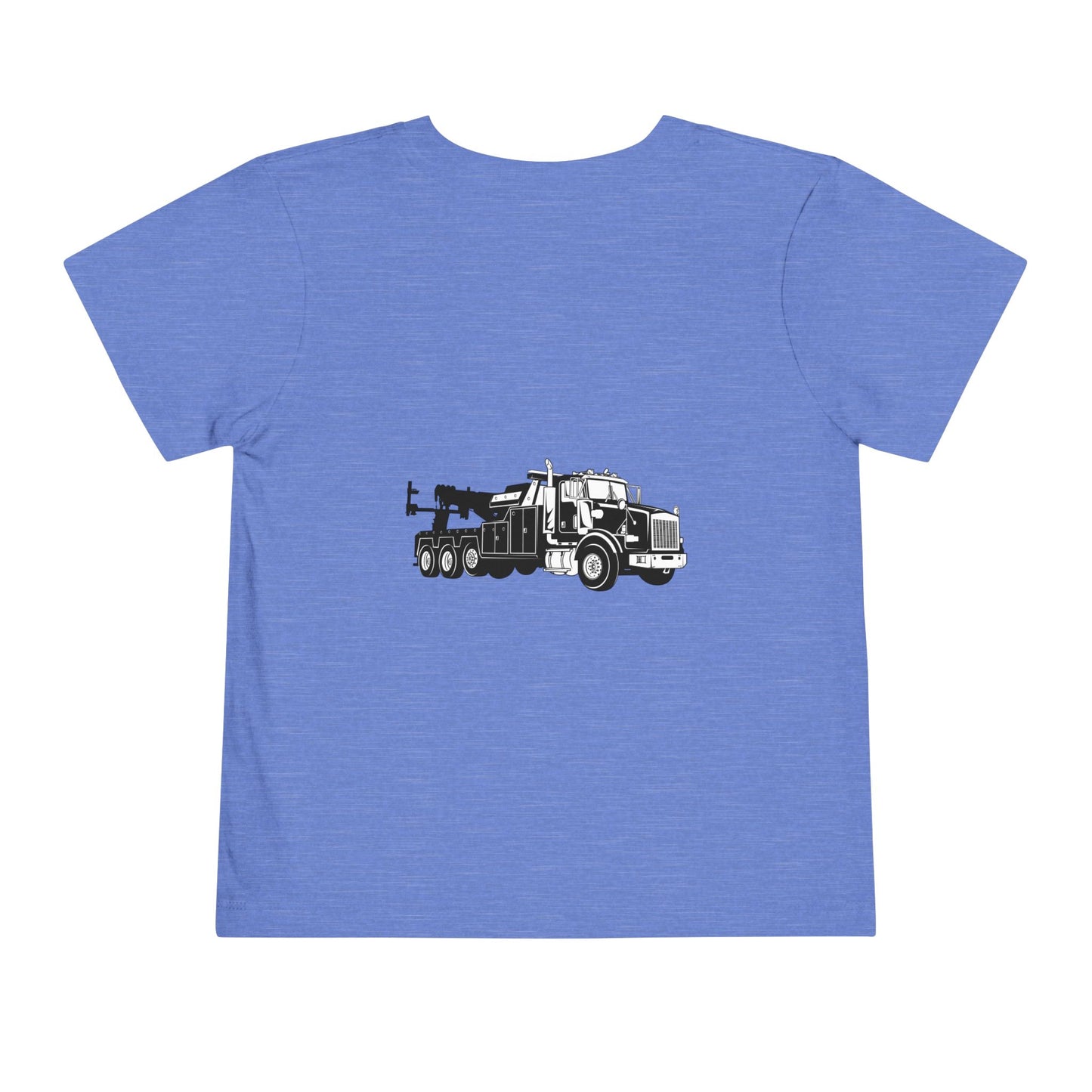 Heavy Tow Truck Toddler Unisex Short Sleeve Crewneck Tee