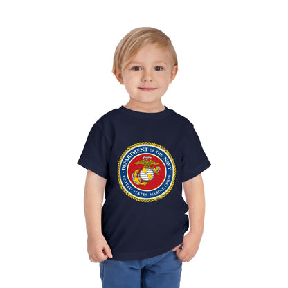 US Marine Corps Toddler Unisex Short Sleeve Crewneck Tee