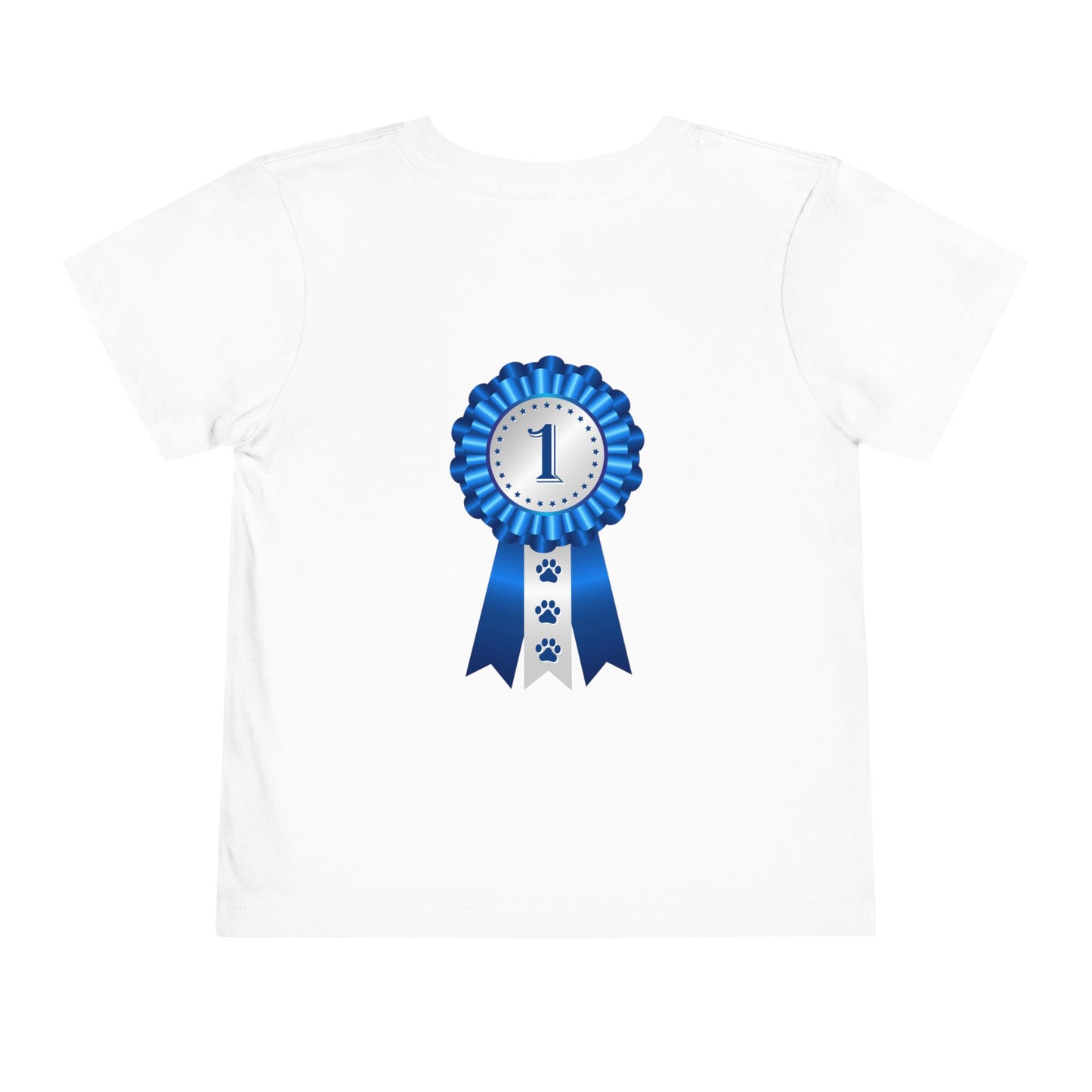 Show Ribbon Toddler Unisex Short Sleeve Crewneck Tee