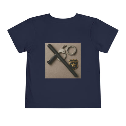 Law Enforcement Appreciation Toddler Unisex Short Sleeve Crewneck Tee