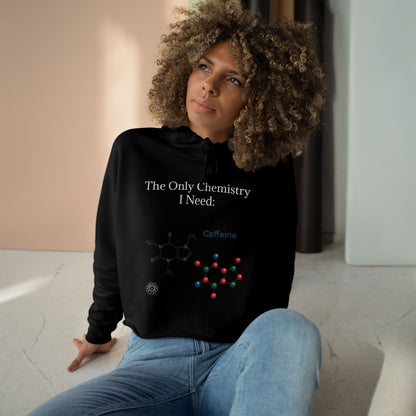 Chemistry Lesson Women's Crop Hoodie