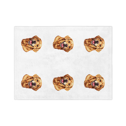 Golden Head Velveteen Microfiber Blanket