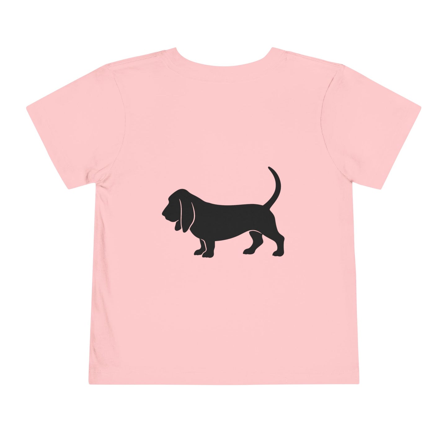 Basset Hound Toddler Unisex Short Sleeve Crewneck Tee