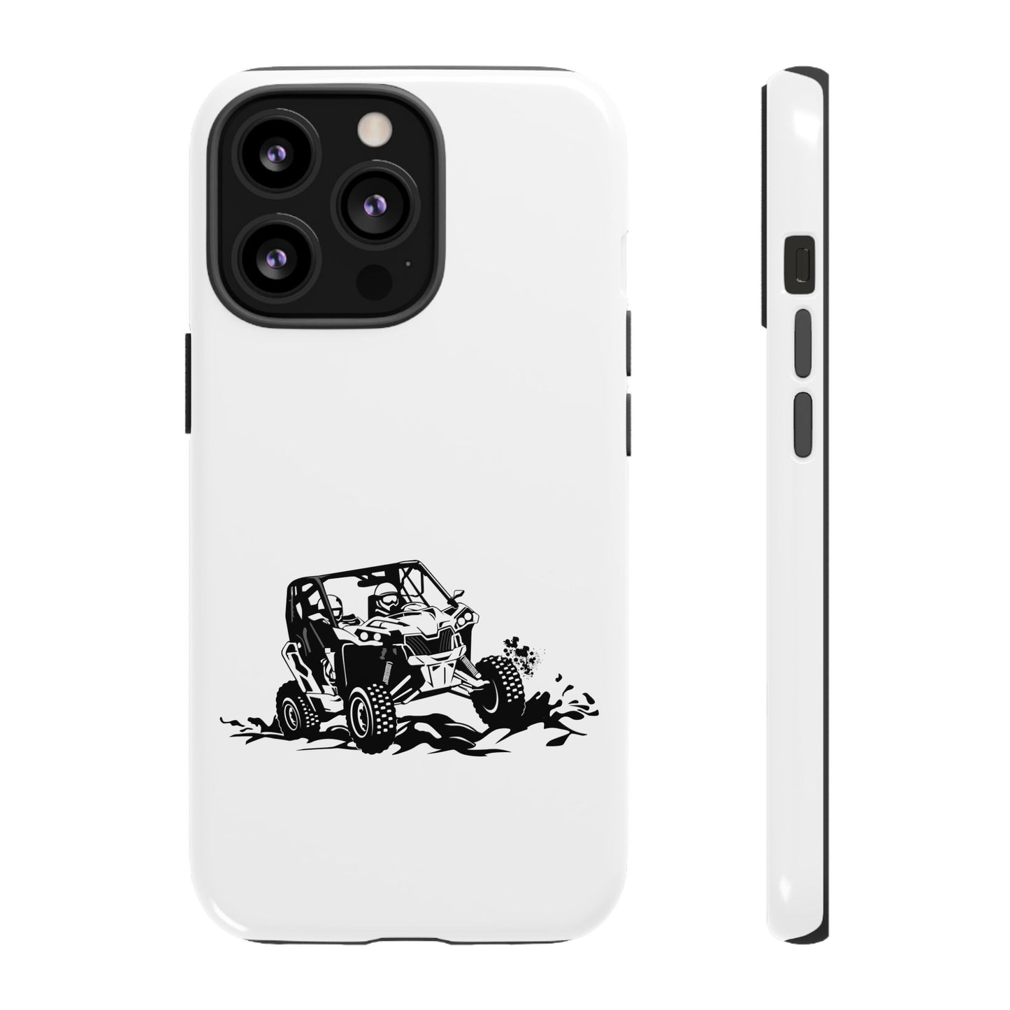 Slingin' Mud Side By Side iPhone Case