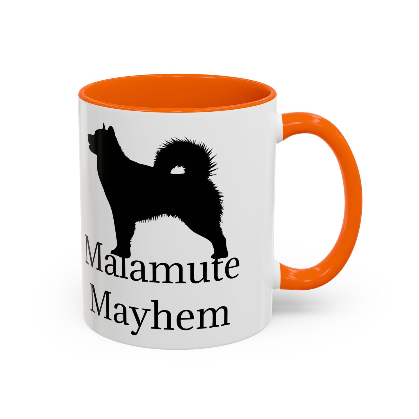 Malamute Mayhem 2-Tone Coffee Mug
