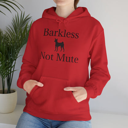 Barkless Not Mute Unisex Hoodie