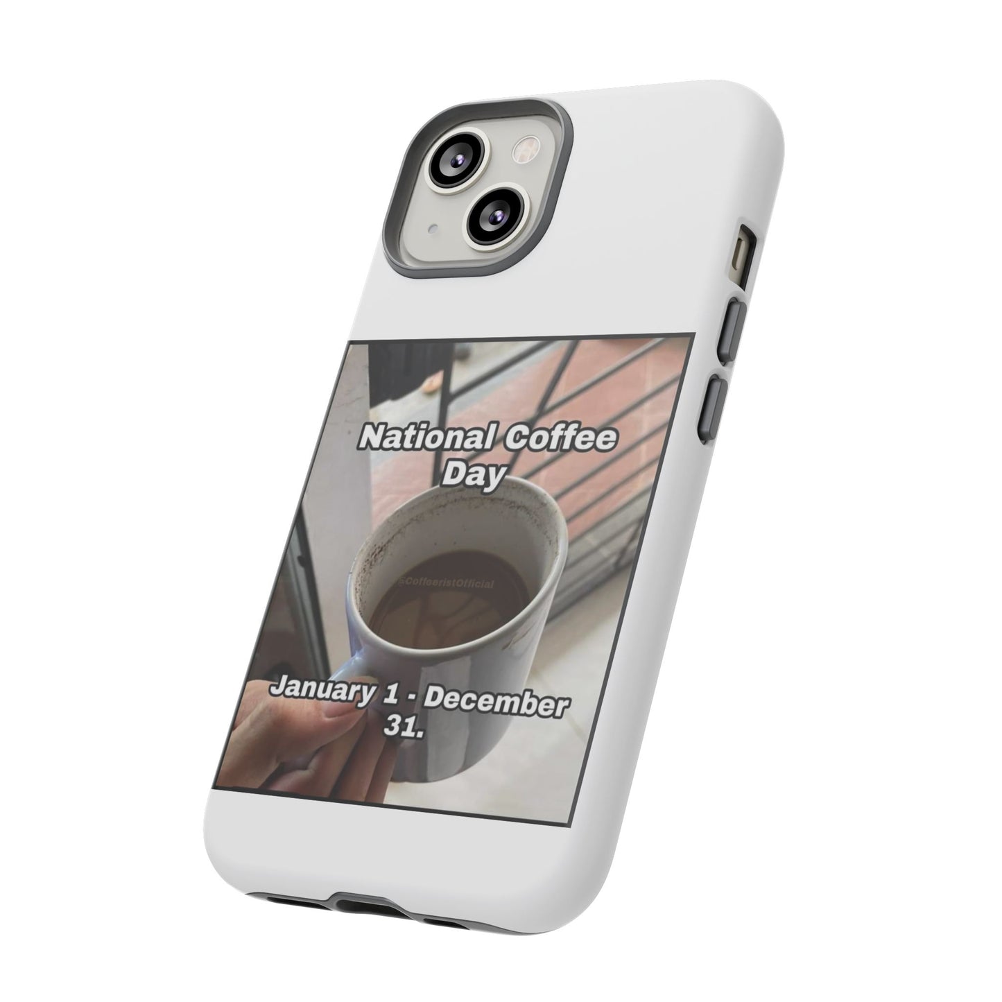 National Coffee Day iPhone Case