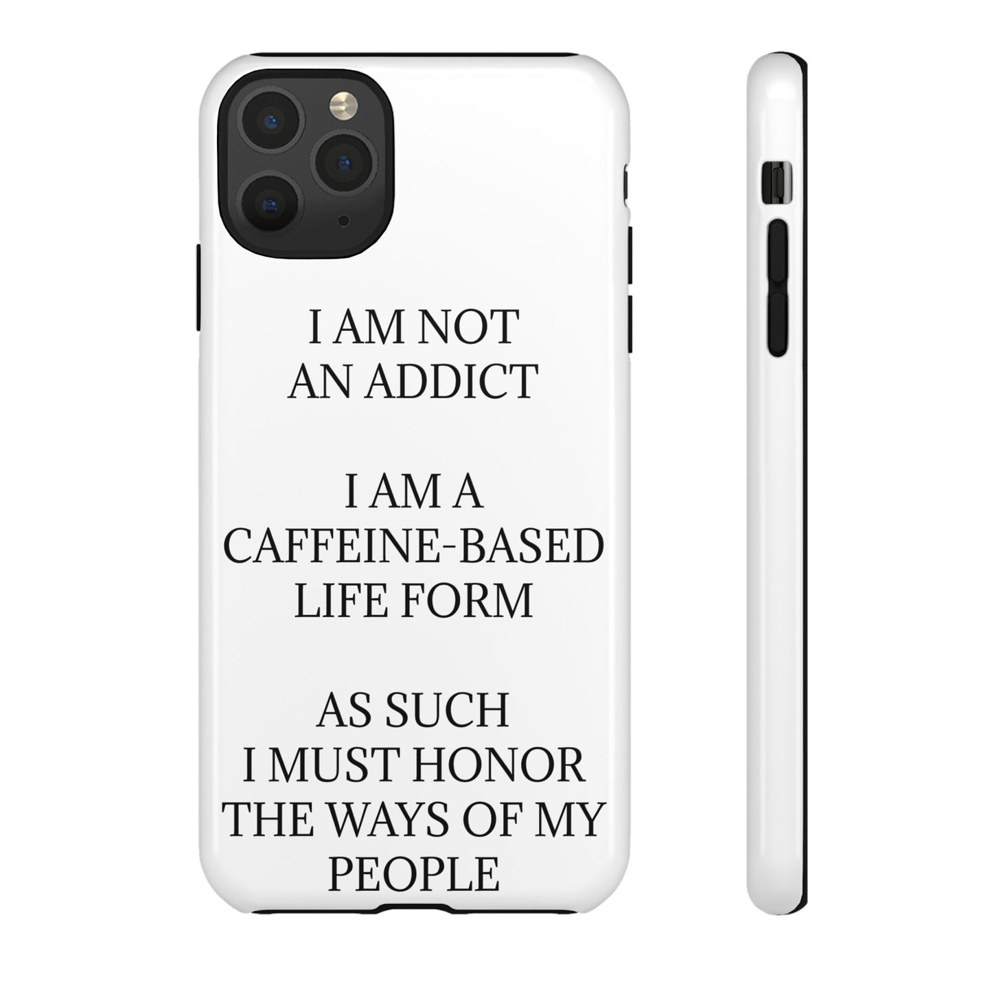 Not An Addict iPhone Case