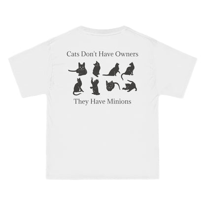 Cat Minions Men's Short-Sleeve Crewneck Tee