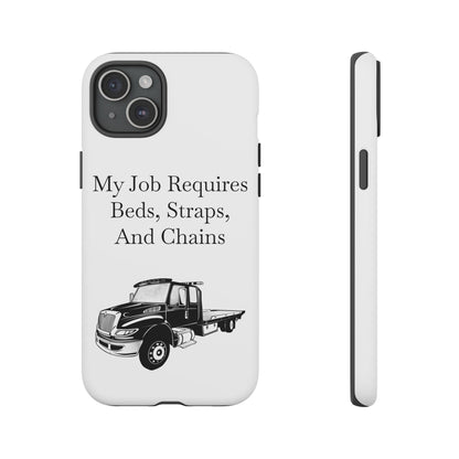 Beds, Straps, And Chains iPhone Case