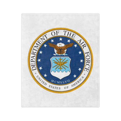 US Air Force Velveteen Microfiber Blanket