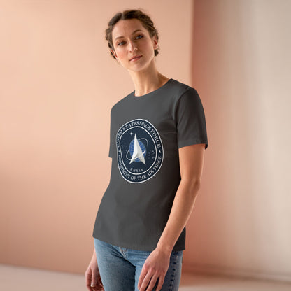 US Space Force Women's Short Sleeve Crewneck Tee