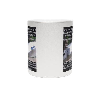 Swift Aquatics Metallic Coffee Mug