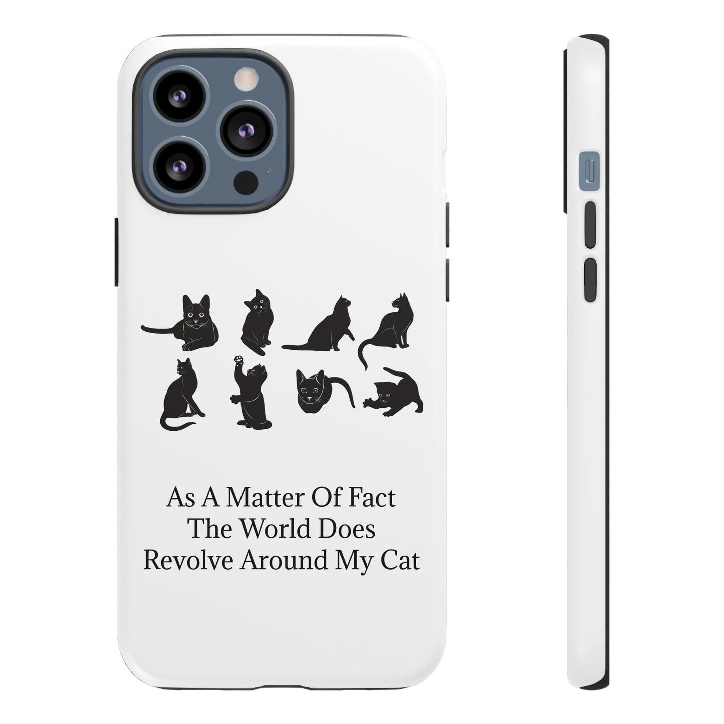 Matter Of Fact Cat iPhone Case