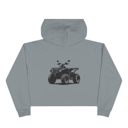 Slingin' Mud Quad Women's Crop Hoodie