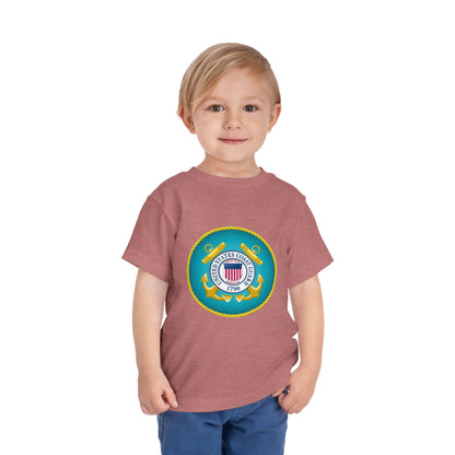 US Coast Guard Toddler Unisex Short Sleeve Crewneck Tee