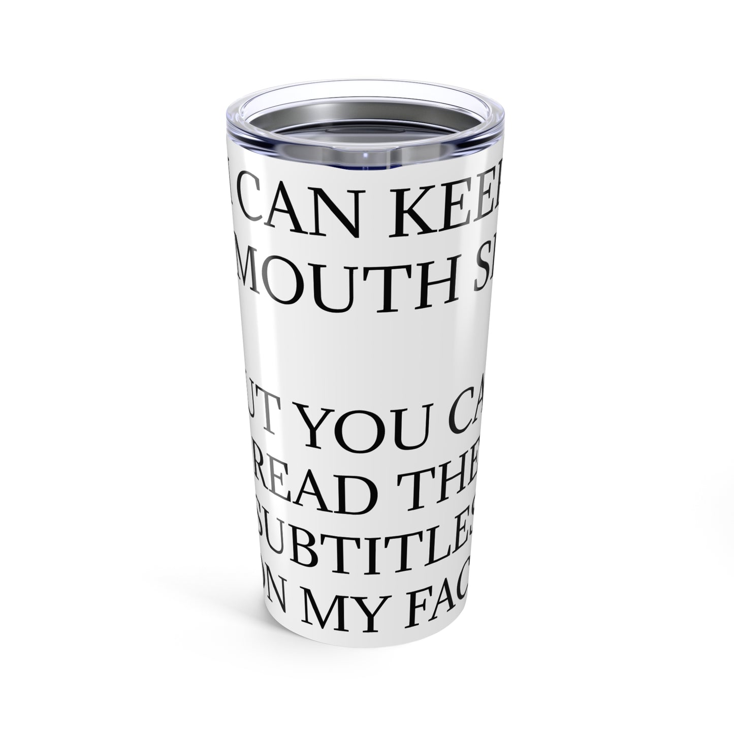 Subtitles Tumbler