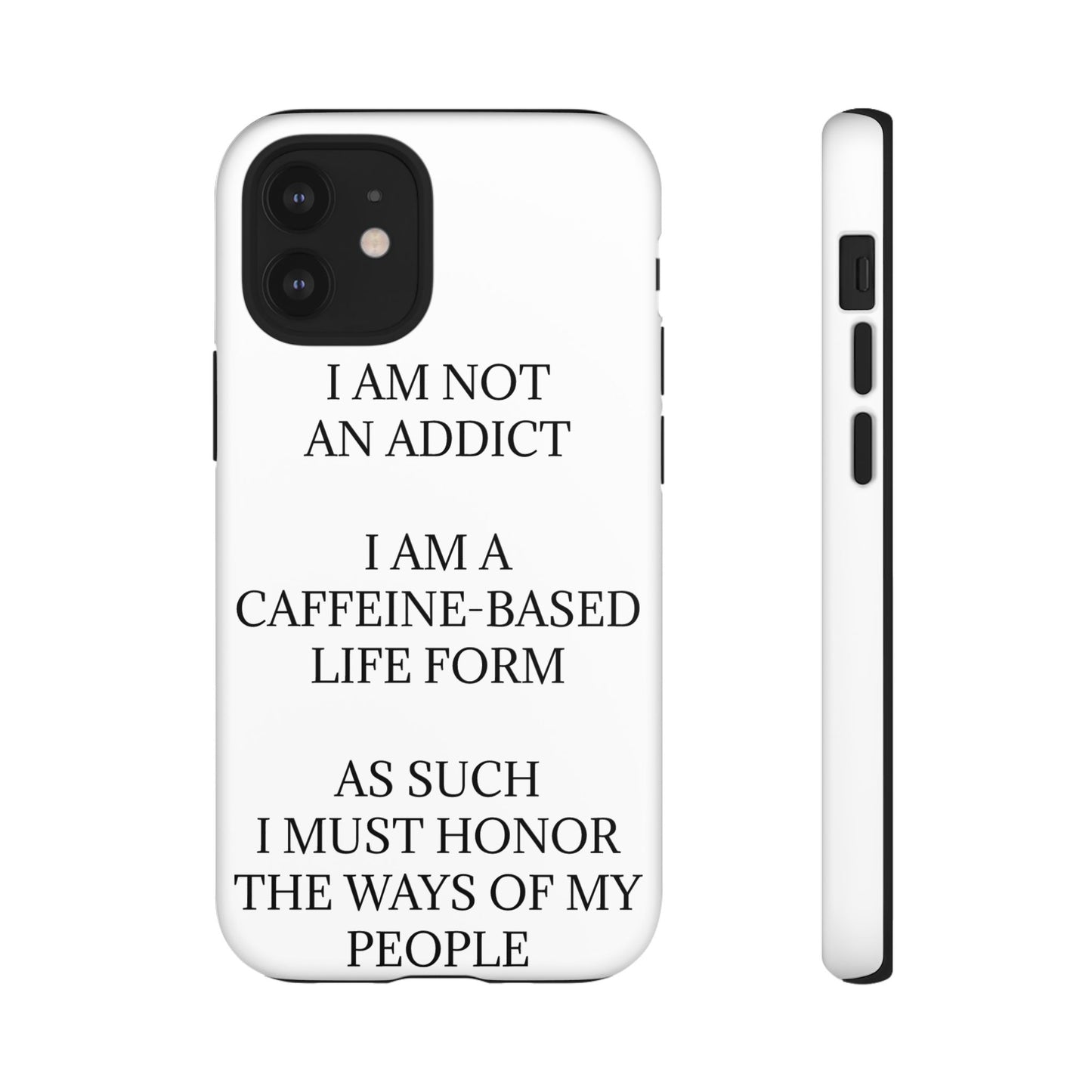 Not An Addict iPhone Case