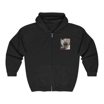 National Coffee Day Unisex Full Zip Hoodie