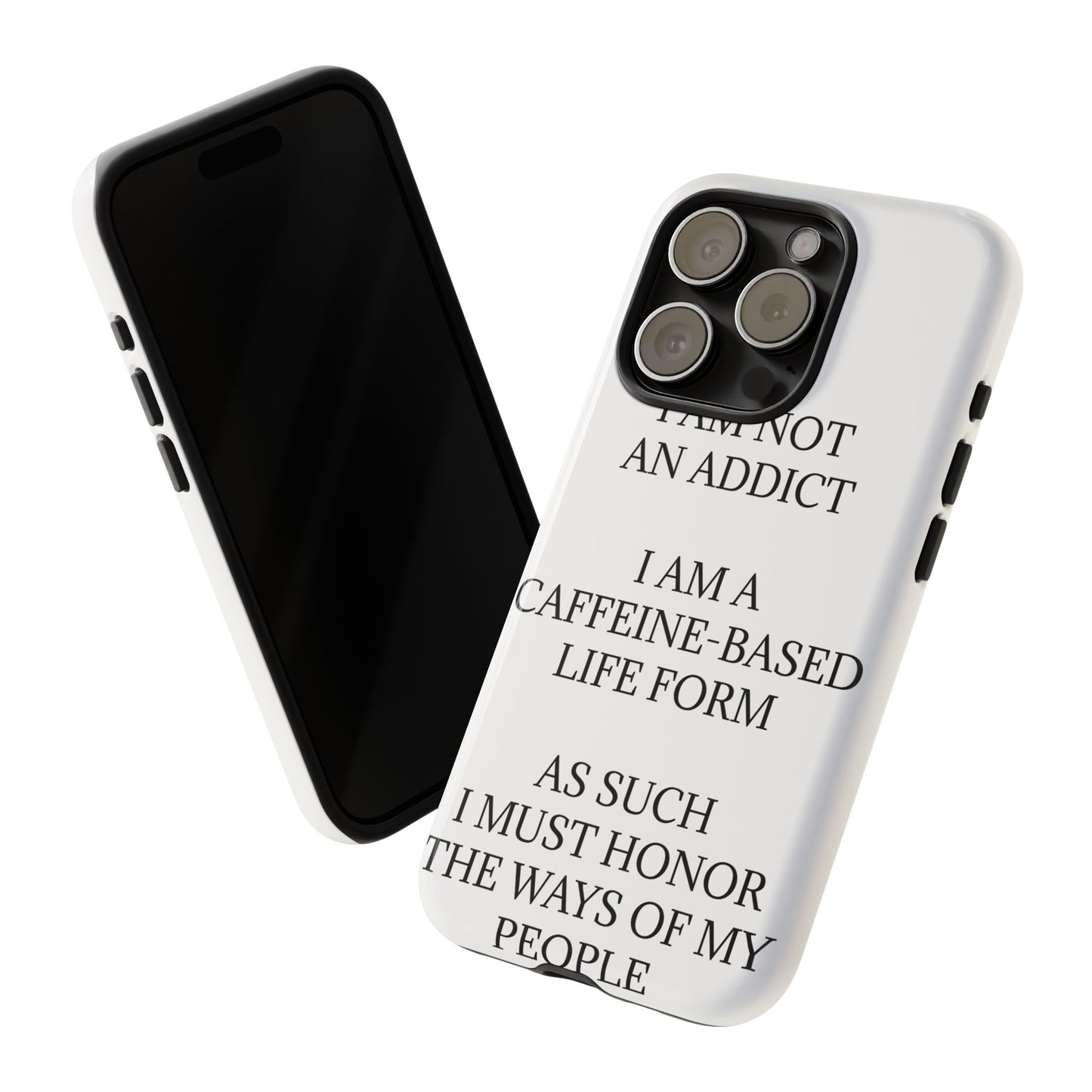 Not An Addict iPhone Case