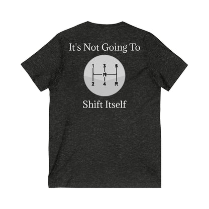 Shift Itself Unisex Short Sleeve V-Neck Tee