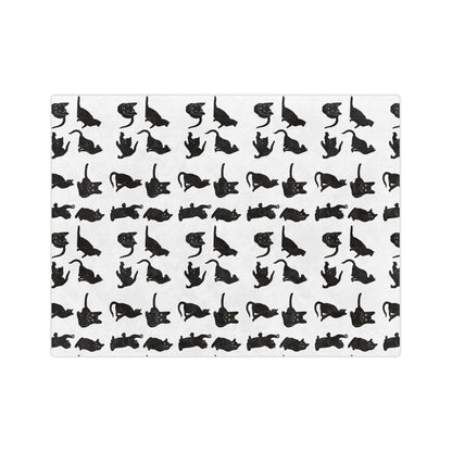 Cats Velveteen Microfiber Blanket