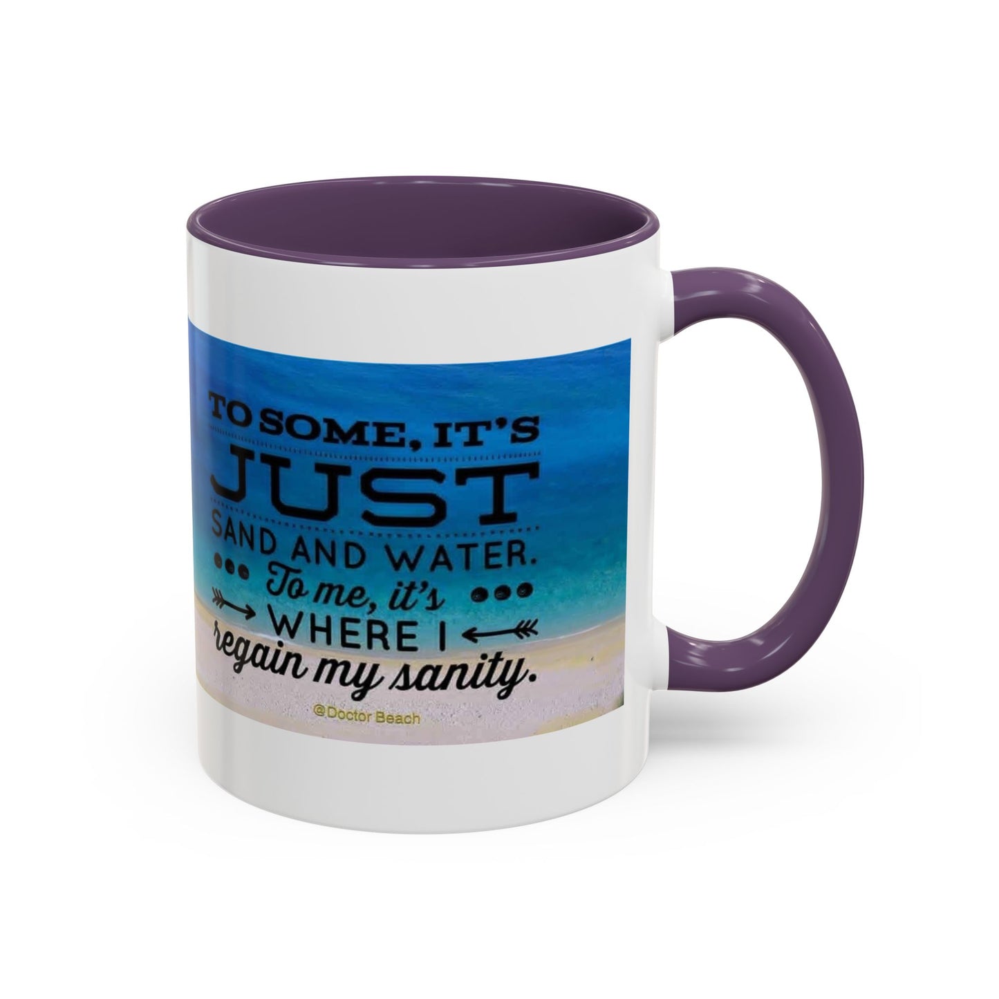 Dr. Beach 2-Tone Coffee Mug