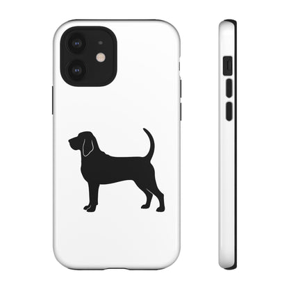 Bloodhound Silhouette iPhone Case