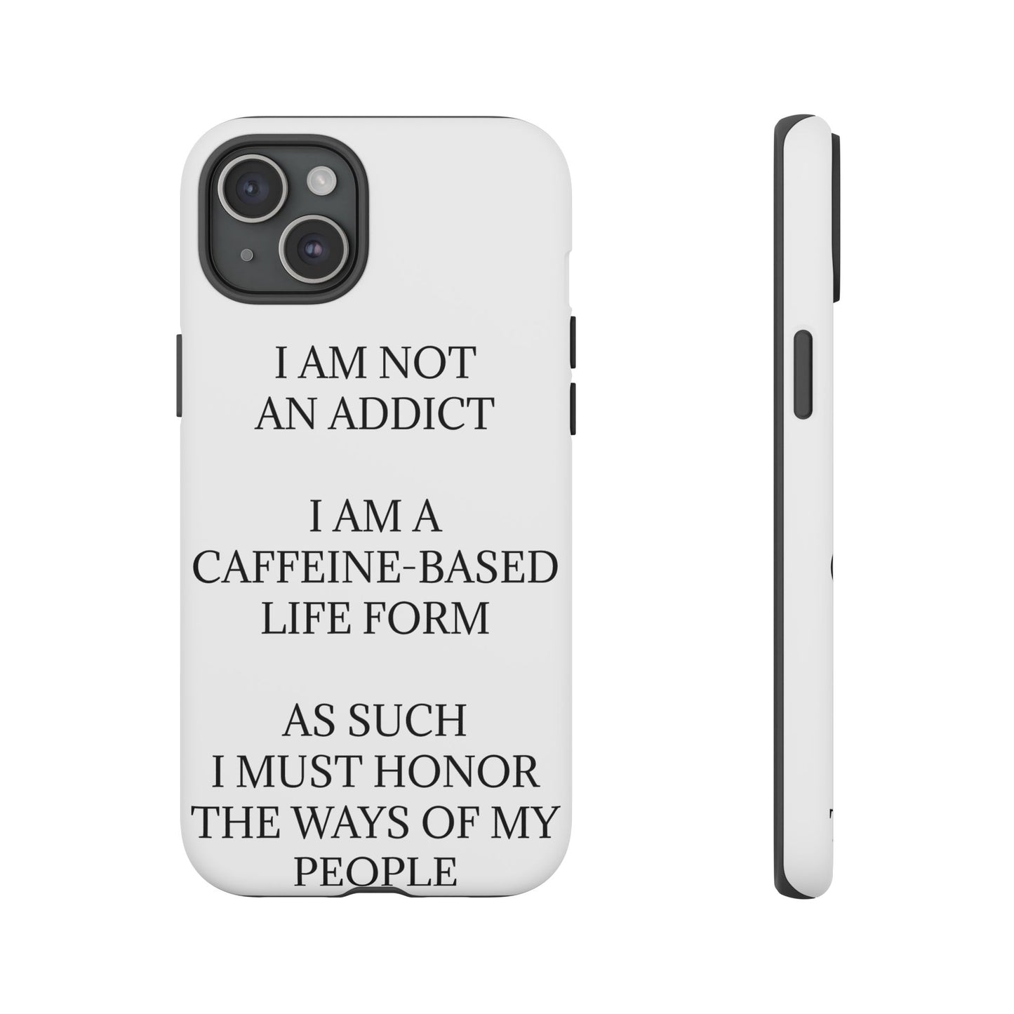 Not An Addict iPhone Case