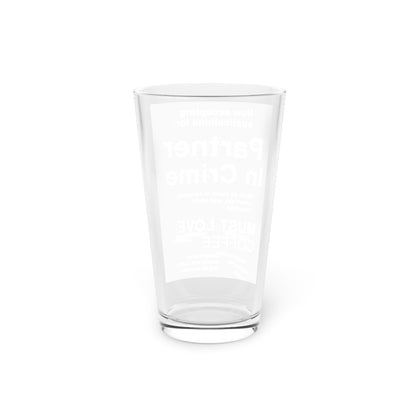Partner In Crime Drinking Glass