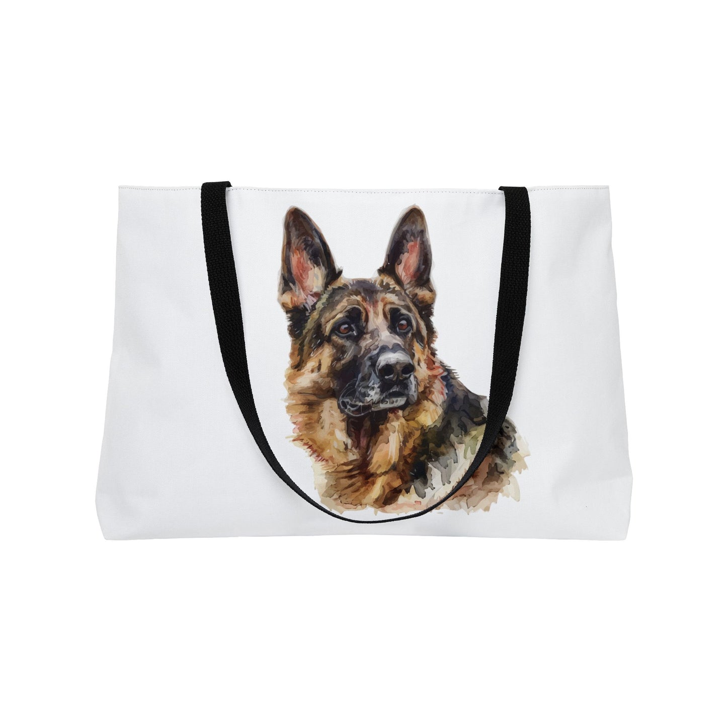 German Shepherd Head Weekender Tote Bag